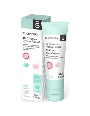 Suavinex Mi Primera Crema Facial Hidratante, 50 Ml