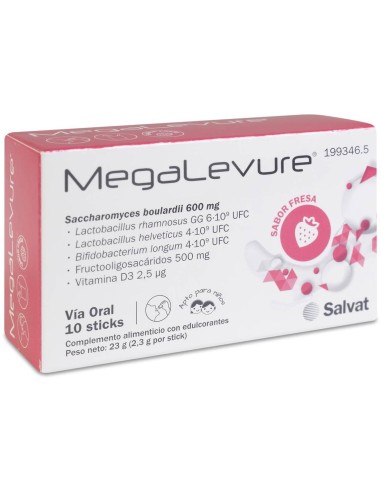 Salvat Megalevure Fresa, 10 Sticks