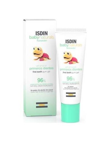 Isdin Baby Naturals Gel Gingival Primeros Dientes, 1 Ud