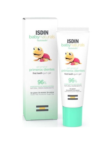 Isdin Baby Naturals Gel Gingival Primeros Dientes, 1 Ud 2