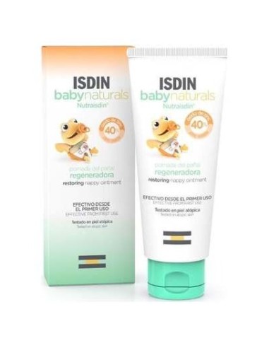 Isdin Baby Naturals Pomada De Pañal Regeneradora, 50 Ml