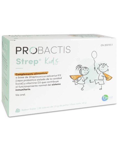 Botical Health Probactis Strep Kids, 30 Sobres
