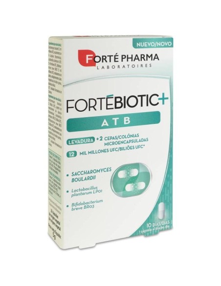 Forté Pharma Fortebiotic+ Atb, 10 Cápsulas