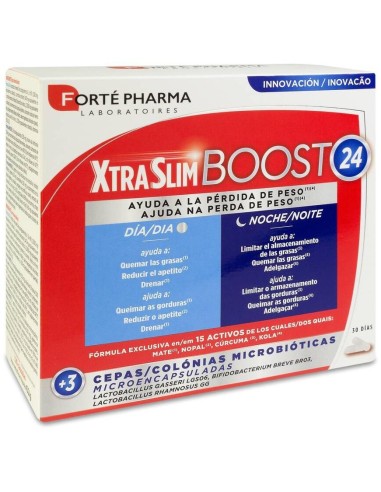 Forté Pharma Xtra Slim Boost, 120 Cápsulas