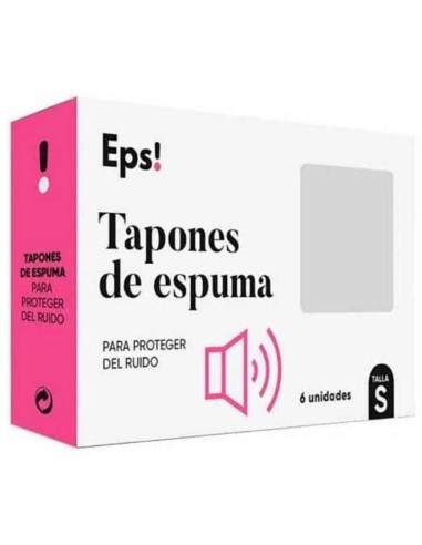 Deiters Teps! Tapón De Espuma Talla S, 6 Unidades
