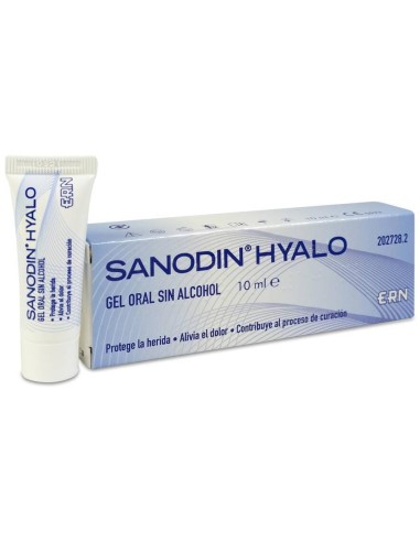 Sanodin Hyalo Gel Oral Sin Alcohol 10Ml