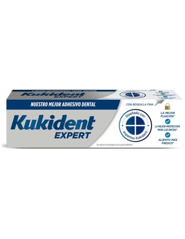 Kukident Expert Adhesivo Para Prótesis Dental, 40 G