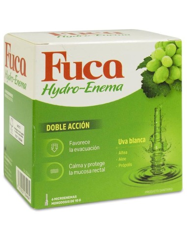 Fuca Hydro-Enema Doble Acción 10 G, 6 Microenemas