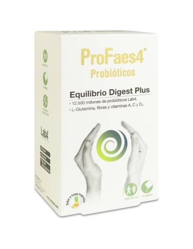 Faes Farma Profaes4 Probióticos Digest Plus, 10 Sobres