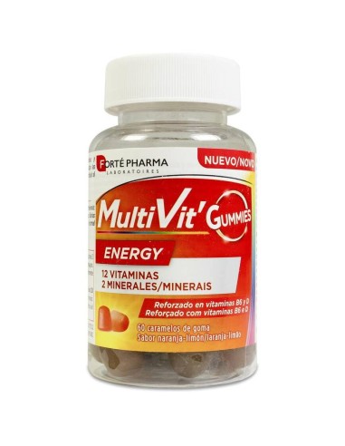 Forte Pharma Multivit Gummies Energie 60Uds