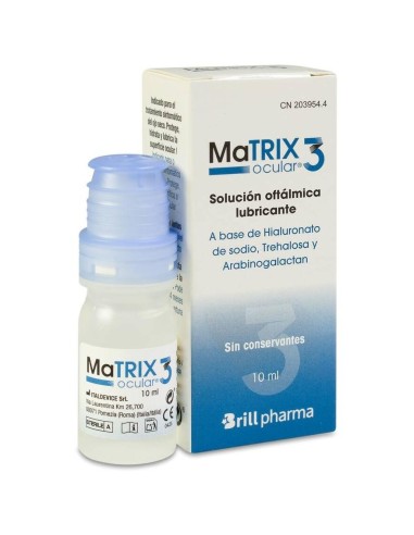 Matrix Ocular 3 Solución Oftálmica Multidosis, 10 Ml
