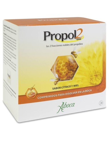 Aboca Propol2 Emf Tabletas Cítrico Y Miel 20Comp