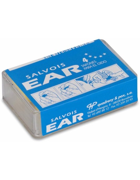 Salvois Tapón Ear Espuma, 4 Uds