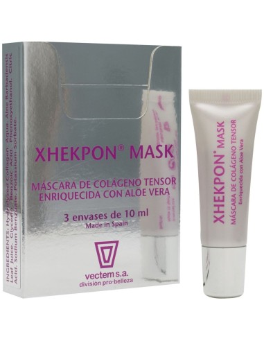 Xhekpon Mask Mascarillas De Colágeno, 3 Uds