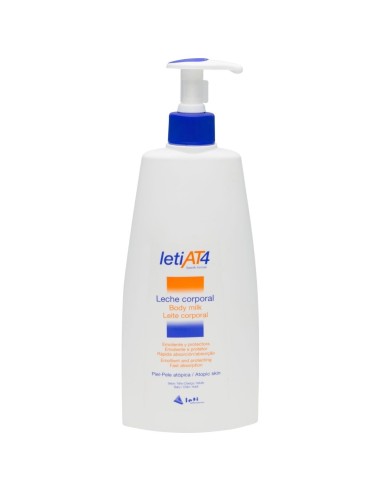 Leti At4 Leche Corporal Piel Atópica, 500 Ml