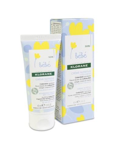 Klorane Bebé Crema Cold Cream, 40 Ml