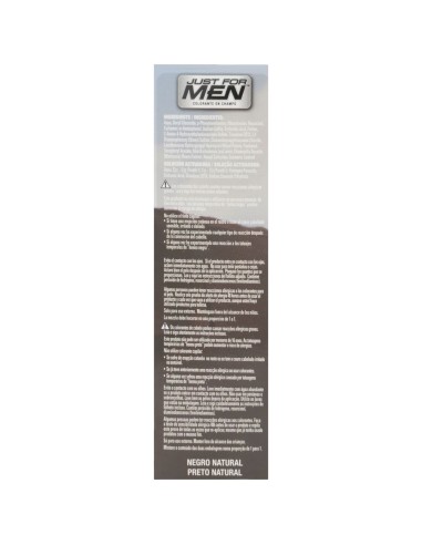 Just For Men Colorante En Gel 30 Cc Negro, 1 Ud