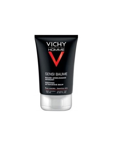 Vichy Homme Sensi Baume Bálsamo Calmante After-Shave, 75 Ml