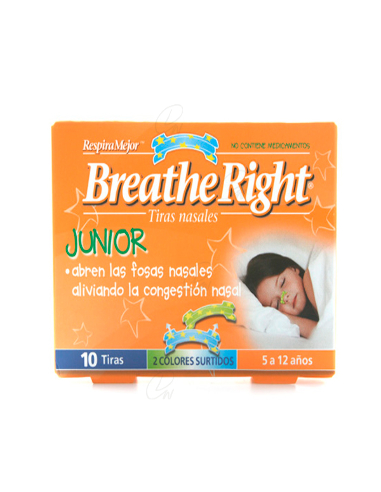 BREATHE RIGHT NIÑOS 10 U