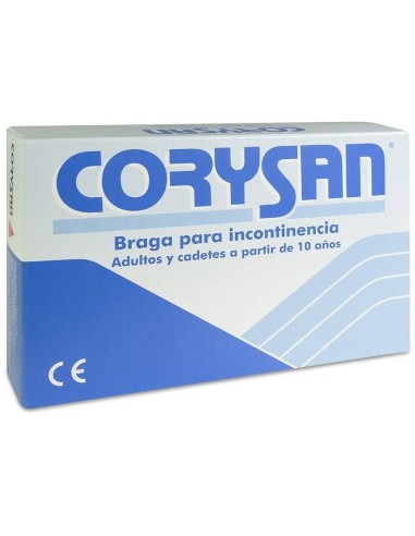 Corysan Braga Adulto Para Incontinencia Cierre Clip Talla...