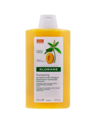 Klorane Champú Nutritivo A La Manteca De Mango, 400 Ml 2