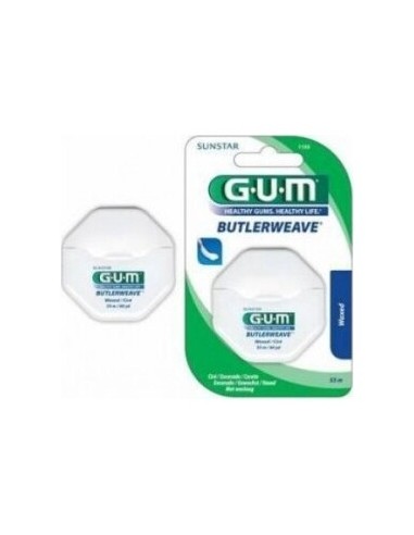 Gum Buttlerweave Seda Dental Con Cera 55 M, 1 Ud
