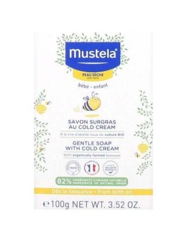 Mustela Jabón Sobregraso Al Cold Cream Nutriprotector Y...