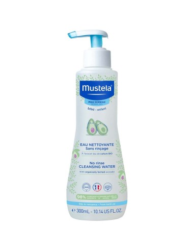 Mustela Physiobebé Fluido Limpiador Sin Aclarado, 300 Ml 2