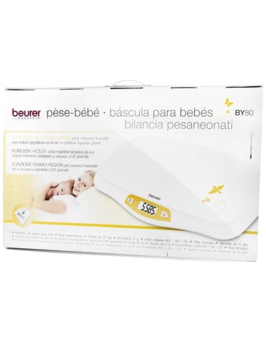 River International Báscula Pesabebé Digital By-80, 1 Unidad
