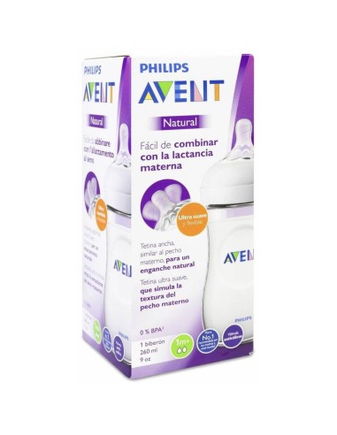 Philips Avent Biberón Natural, 260 Ml