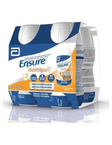 Ensure® Nutrivigor Sabor Vainilla 4X220Ml