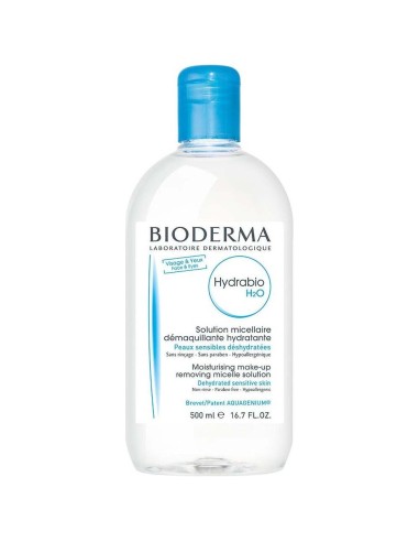 Bioderma Hydrabio H2O Agua Micelar Piel Deshidratada, 500 Ml