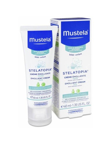 Mustela Stelatopia Crema Emoliente, 40 Ml