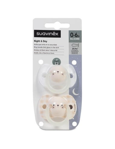 Suavinex Fusion Chupete Fisiológico Silicona 0 A 6 Meses,...