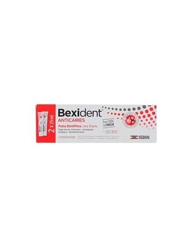 Pack Bexident Smile Anticaries Pasta, 2 X 25 Ml