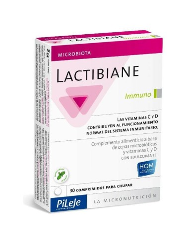 Pileje Lactibiane Immuno, 30 Comprimidos