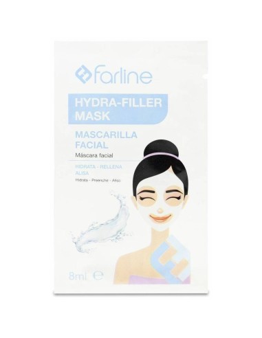Farline Hydra-Filler Mask Mascarilla Facial, 10 Uds X 8 Ml