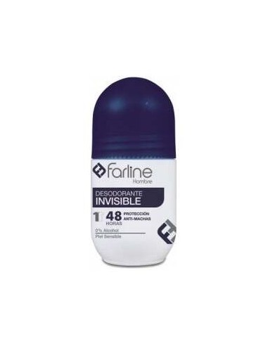 Farline Hombre Desodorante Roll-On 50 Ml, 1 Ud 2