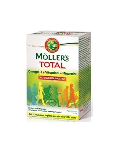 Möllers Total, 28 Cápsulas 2