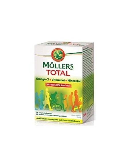Möllers Total, 28 Cápsulas