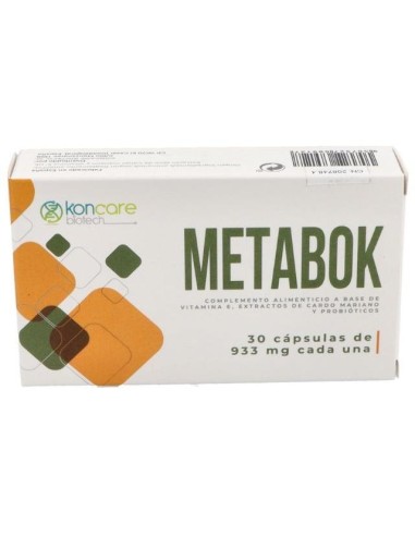 Koncare Metabok, 30 Cápsulas