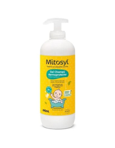Mitosyl Bebé Y Niño Gel Limpiador Bio Cuerpo %26 Cabello...