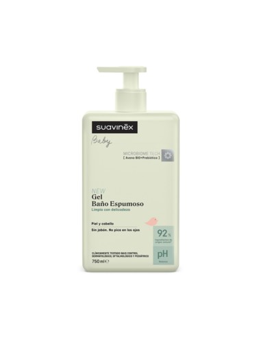 GEL-CHAMPU ESPUMOSO SUAVINEX 750ML