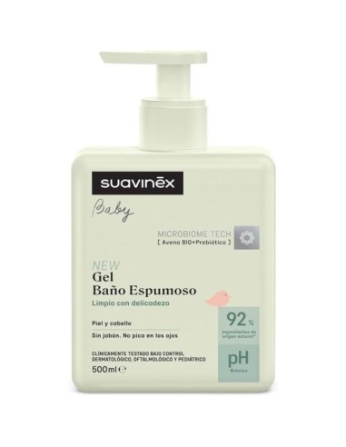 Suavinex Gel- Champú Espumoso 500 ml.