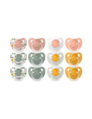 Suavinex Chupete Silicona Anatómico Clásico 6-18, 2 Unidades