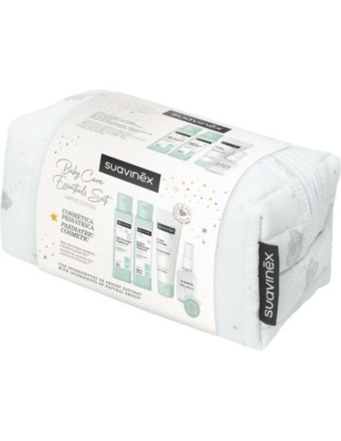 SUAVINEX NECESER BABY CARE ESSENTIALS SET AZUL VERDOSO.