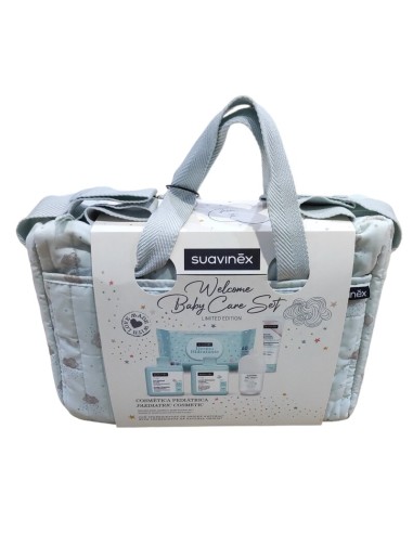 Bolso welcome baby care set dreams azul suavinex.