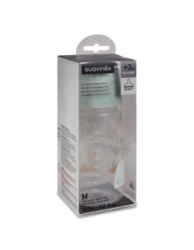 Biberon Tetina Silicona Fisiologica Suavinex Talla M.
