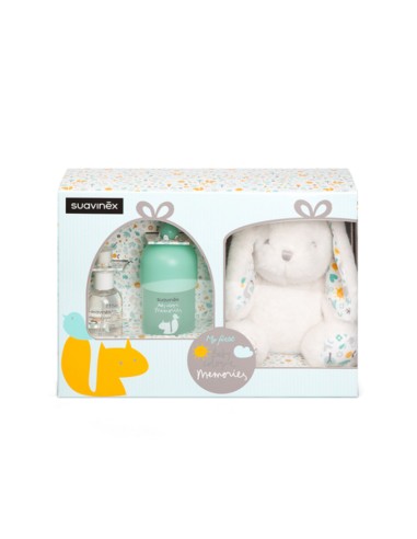 Regalo Bebé Suavinex Baby Cologne Memories con peluche. 2