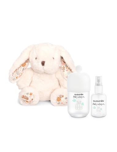 Regalo Bebé Suavinex Baby Cologne y Peluche.